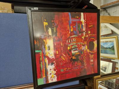 SHAKIR ABSTRACT PAINTING