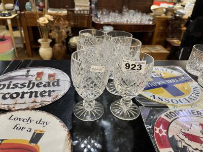 6 X TYRONE WINE GLASSES
