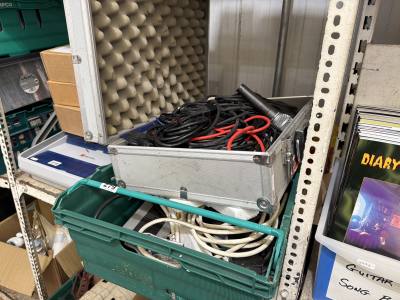 BOXES OF LEADS +  MICS ETC 