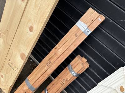 LARCH FOR GARDEN SEATS