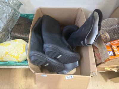 BOX OF WELLIES