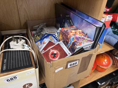 BOX OF POKEMON CARDS