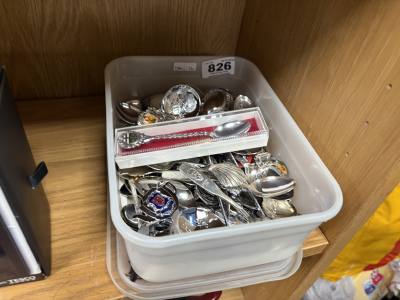 BOX OF COLLECTORS SPOONS