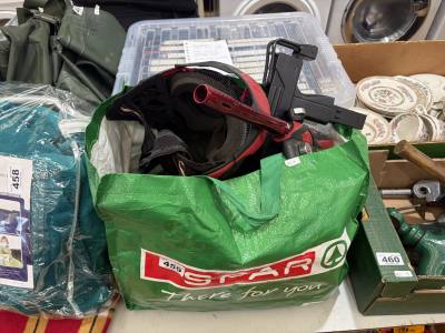 BAG LOT OF PAINTBALL GEAR