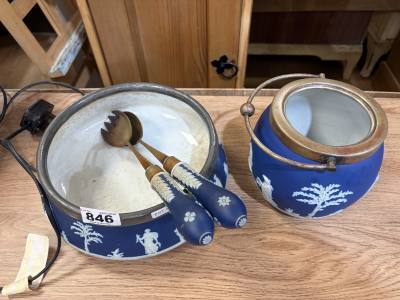 LOT OF WEDGEWOOD JASPERWARE