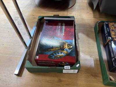 BOX OF WARHAMMER GAMES