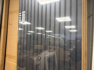 4 X BLACK OAK COMPOSITE WALL PANELS