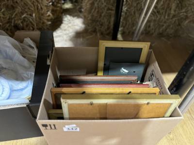 BOX LOT OF FRAMES