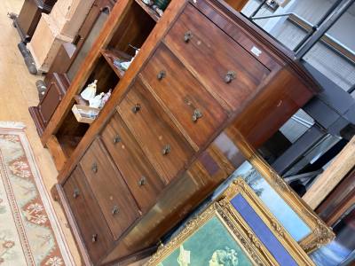 EDWARDIAN TALL DRAWER CHEST