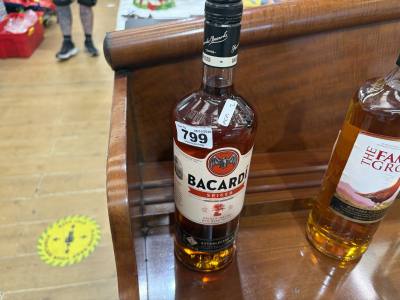 1 LITRE BOTTLE OF BACARDI SPICE