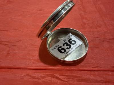 (27.1 GRAMS) BIRMINGHAM SILVER COMPACT