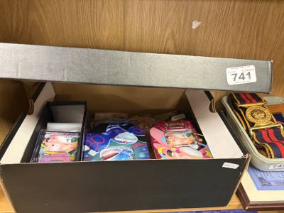 BOX OF POKEMON CARDS