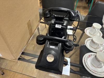 2 VINTAGE PHONES