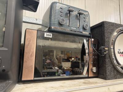 BREVILLE TOASTER + MICROWAVE