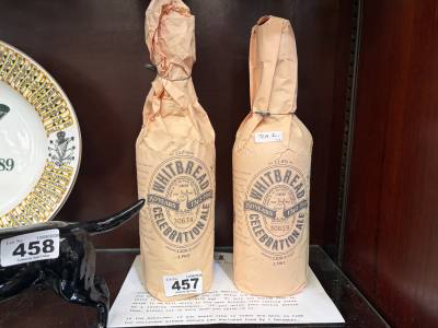 2 X WHITBREAD CELEBRATION ALE BOTTLES