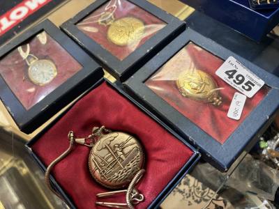 4 X POCKET WATCHES