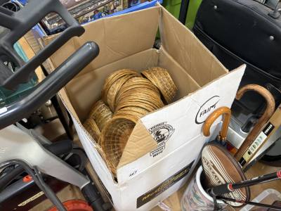 BOX OF BASKETS