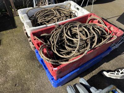 4 X BOXES OF ROPE