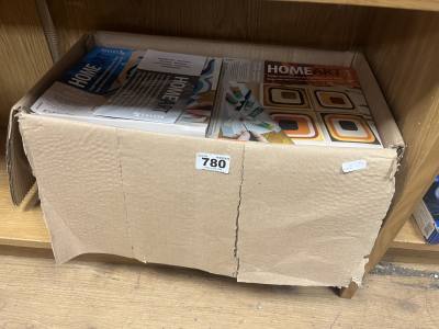 BOX LOT OF HOME ART