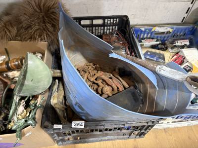 BOX OF ASSORTED TOOLS