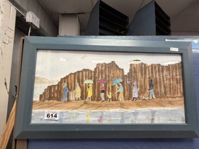 R. BROWNE WATERCOLOUR