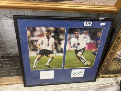 WAYNE ROONEY SIGNED PHOTO