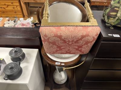 WASH STAND + STOOL