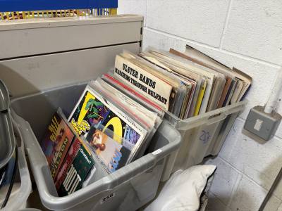 2 X BOXES OF RECORDS
