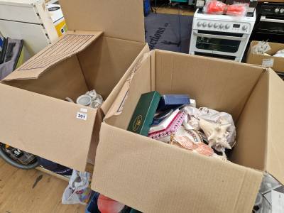 2 X BOXES OF CHINA