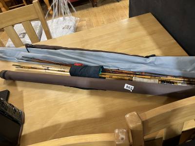 LOT OF FLYRODS ALCOCK ETC