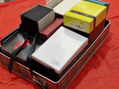 BOX OF DRESS JEWELLERY