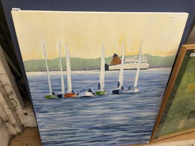 OIL ON CANVAS