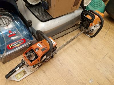 2 X CHAINSAWS (PETROL)