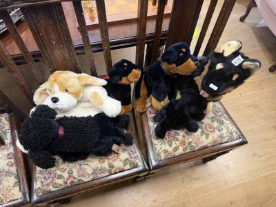 LOT DOG TEDDIES 