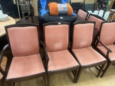 STAG TABLE + 6 X CHAIRS