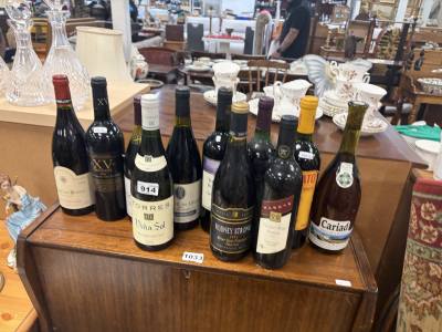 11 X BOTTLES OF VINTAGE  WINE