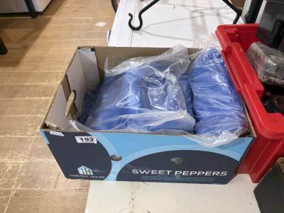 BOX OF SHOP BAGS