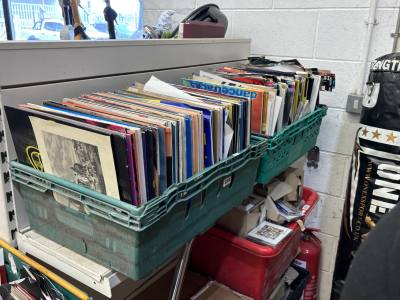 2 BOXES OF RECORDS