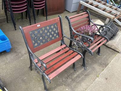 2 X GARDEN CHAIRS