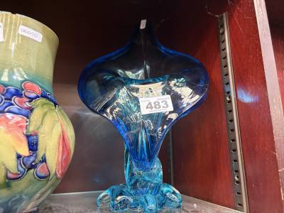 MODERN GLASS VASE