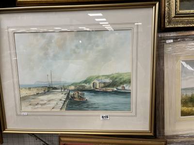 WILLIAM CUNNINGHAM WATERCOLOUR 
