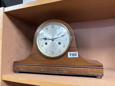 NAPOLEON HAT MANTLE CLOCK