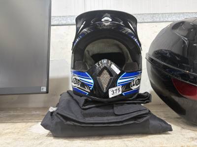 MOTORBIKE TROUSERS + HELMET