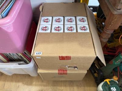 2 X BOXES OF PINT GLASSES
