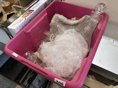 BOX OF CRYSTAL