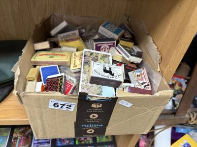 BOX OF MATCH BOXES