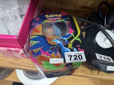 POKEMON CARDS + TIN