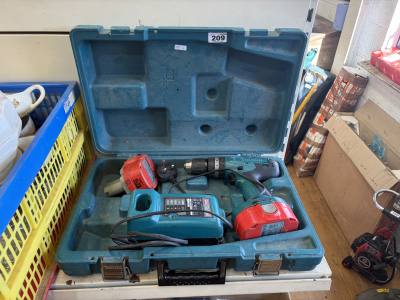 BATTERY MAKITA DRILL + CHARGER