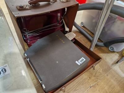 VINTAGE HELVETIA SEWING MACHINE + TYPEWRITER