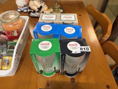 SET OF COCA-COLA GLASSES